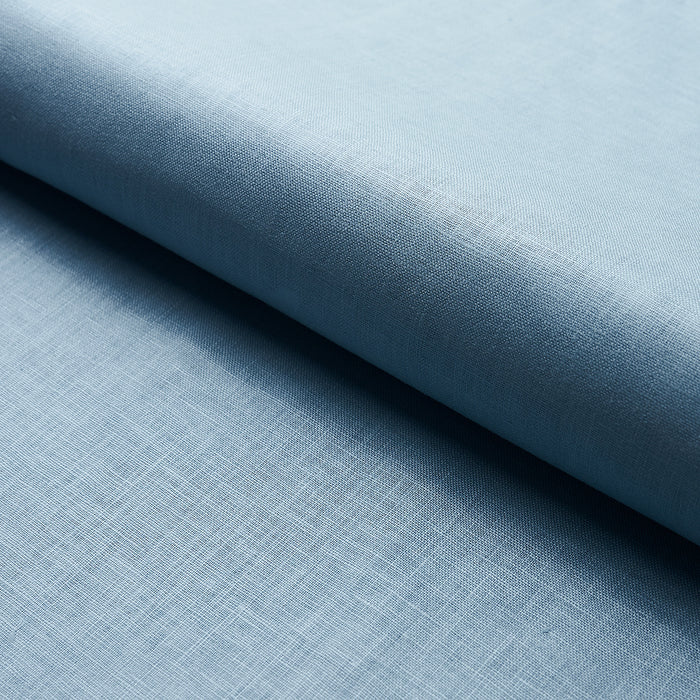 Schumacher Lange Glazed Linen Chambray Fabric 82684