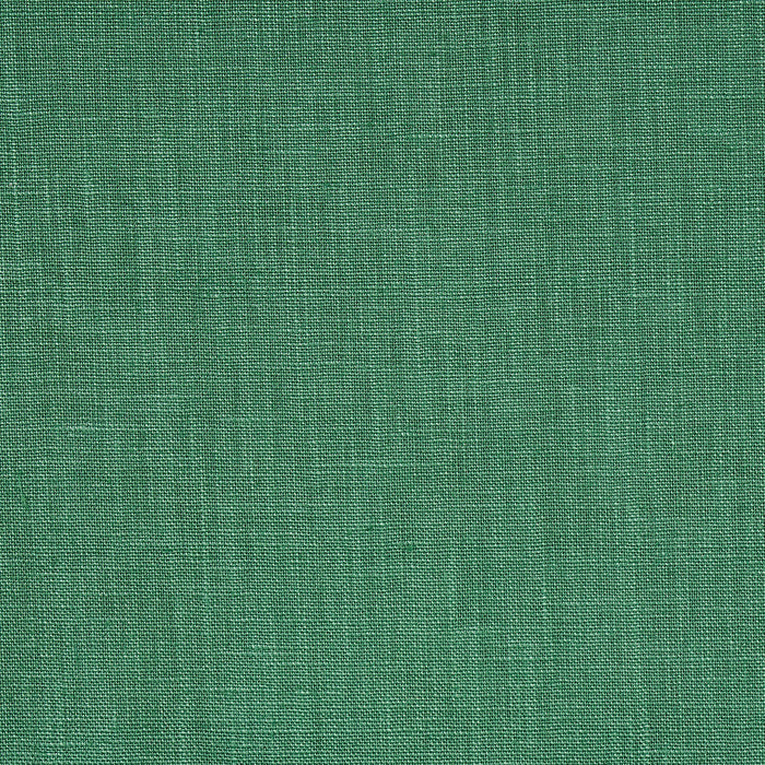 Schumacher Lange Glazed Linen Emerald Fabric 82687