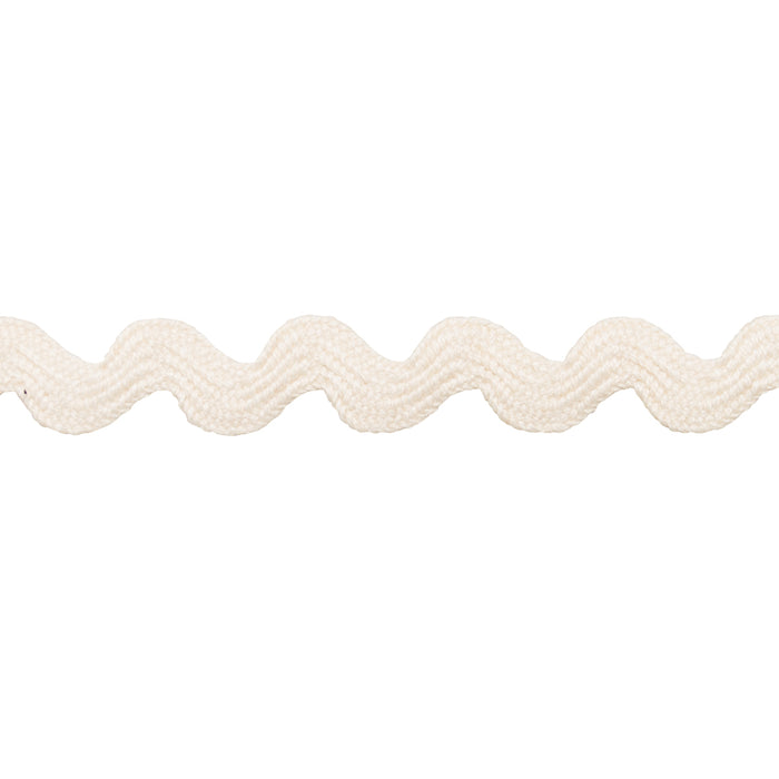 Schumacher Ric Rac Tape Small Ivory Trim Sample 82705