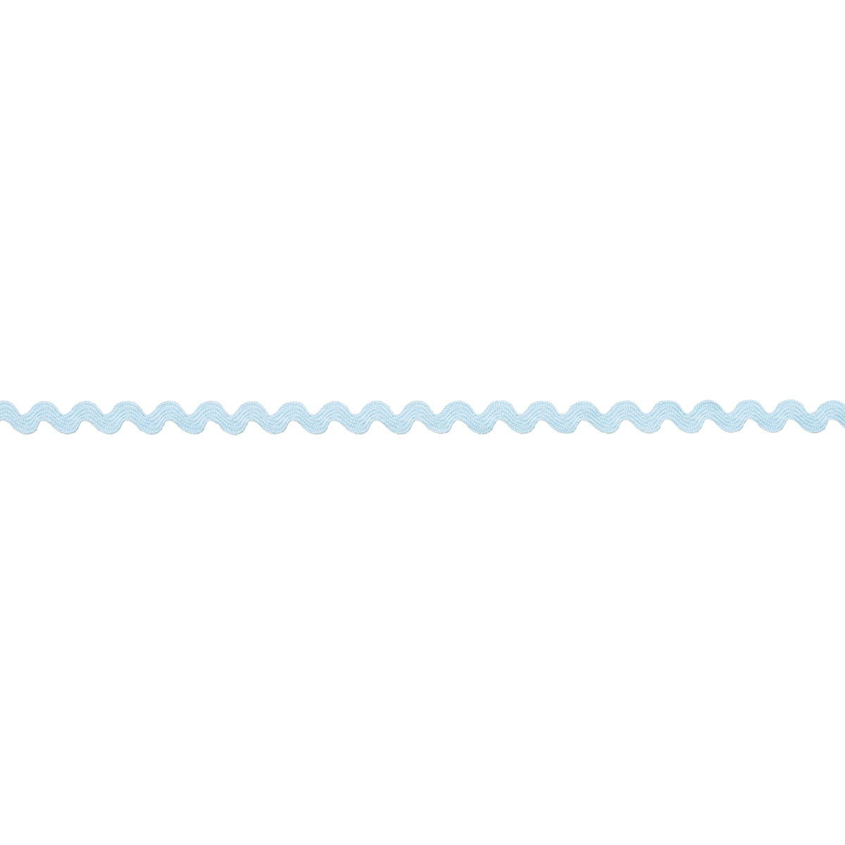 Schumacher Ric Rac Tape Small Pale Blue Trim Sample 82707