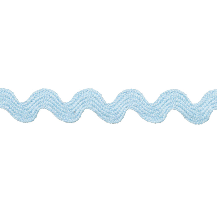 Schumacher Ric Rac Tape Small Pale Blue Trim Sample 82707