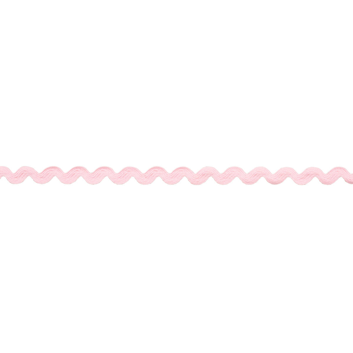 Schumacher Ric Rac Tape Medium Pale Pink Trim Sample 82710