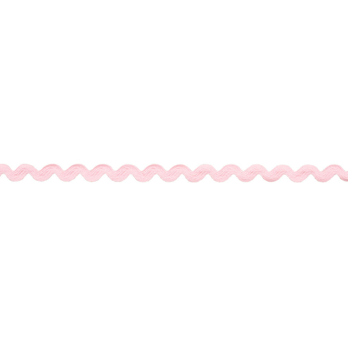 Schumacher Ric Rac Tape Medium Pale Pink Trim Sample 82710