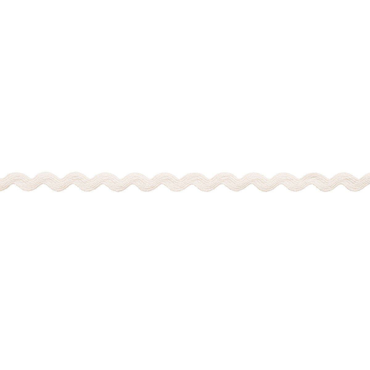 Schumacher Ric Rac Tape Medium Ivory Trim Sample 82715