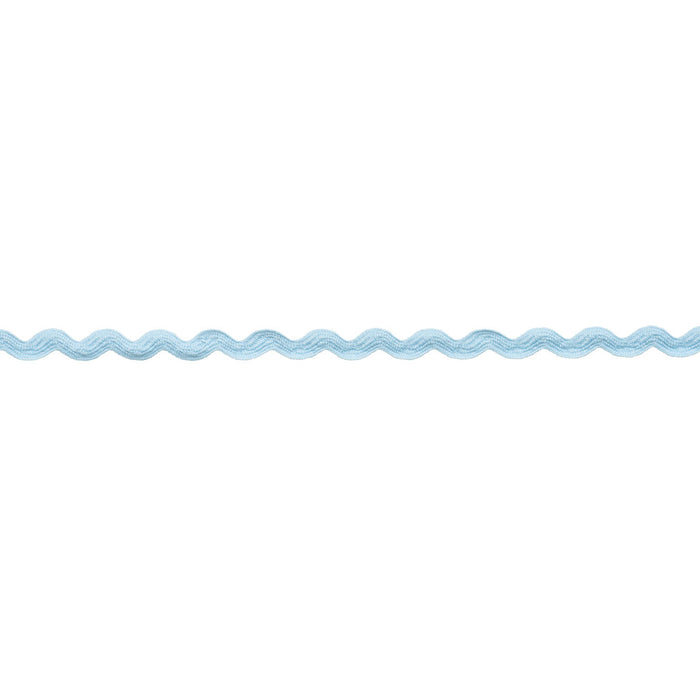 Schumacher Ric Rac Tape Medium Pale Blue Trim 82717