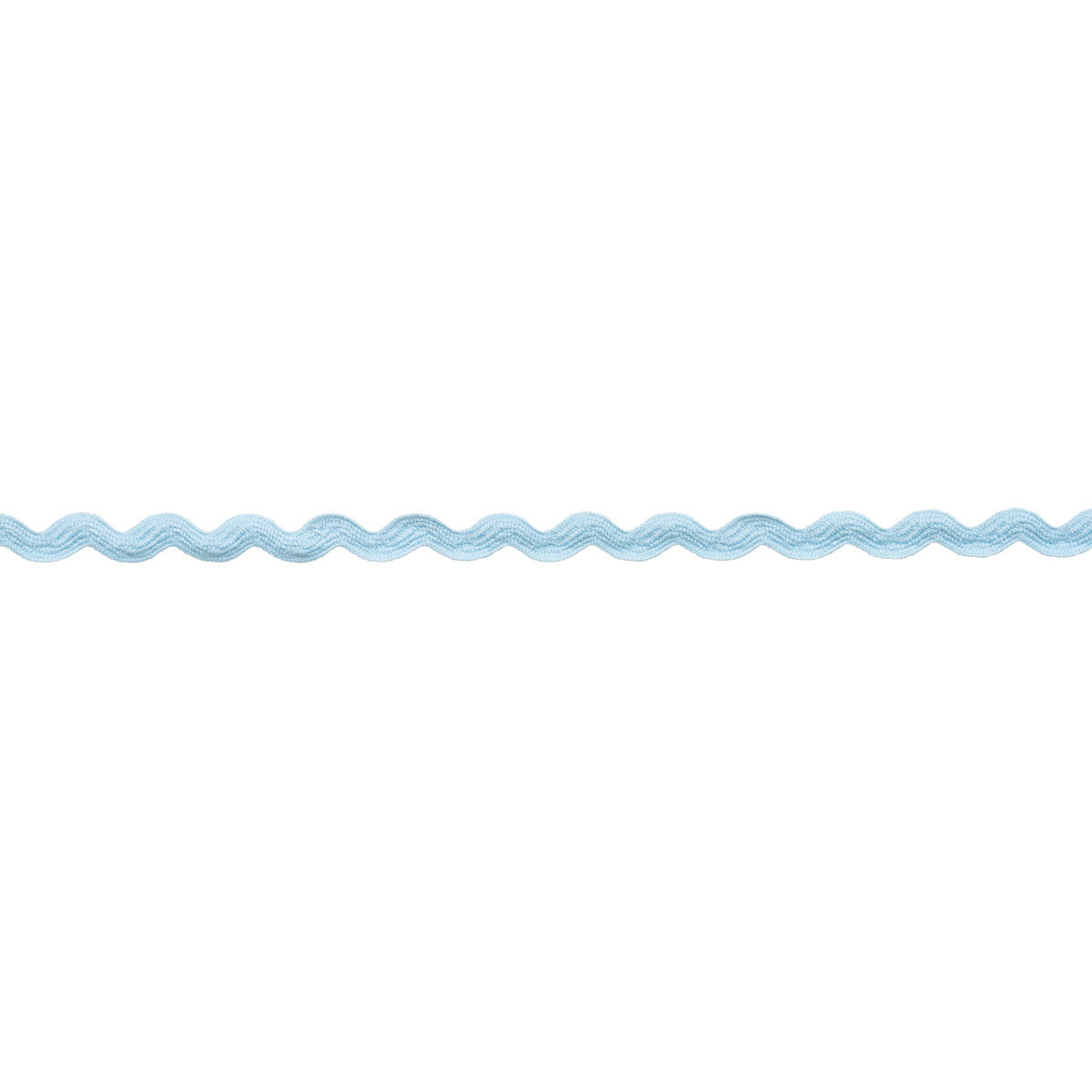 Schumacher Ric Rac Tape Medium Pale Blue Trim Sample 82717