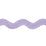 Schumacher Ric Rac Tape Large Lilac Trim Sample 82721