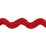 Schumacher Ric Rac Tape Large Rosso Trim Sample 82723