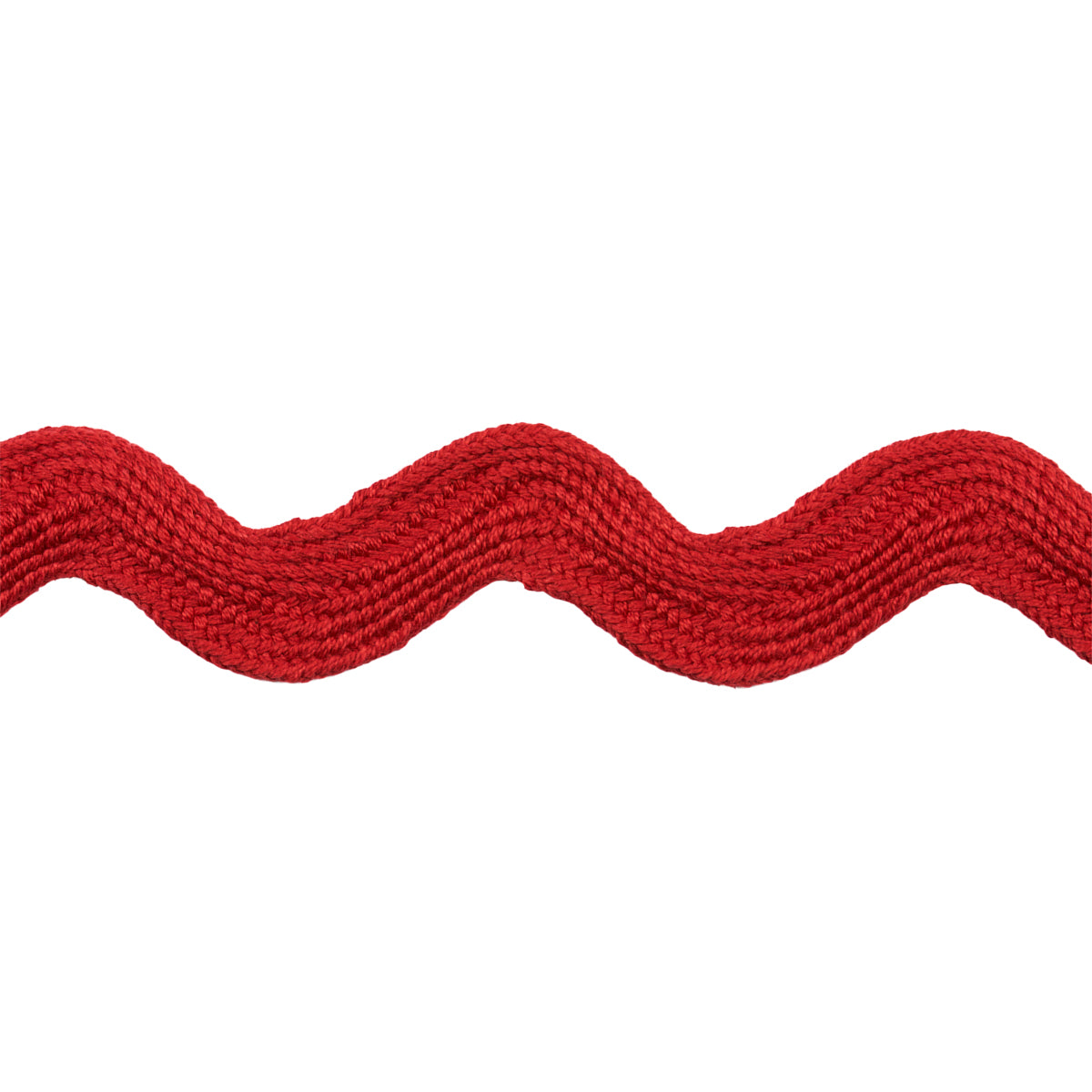 Schumacher Ric Rac Tape Large Rosso Trim Sample 82723