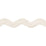 Schumacher Ric Rac Tape Large Ivory Trim Sample 82725