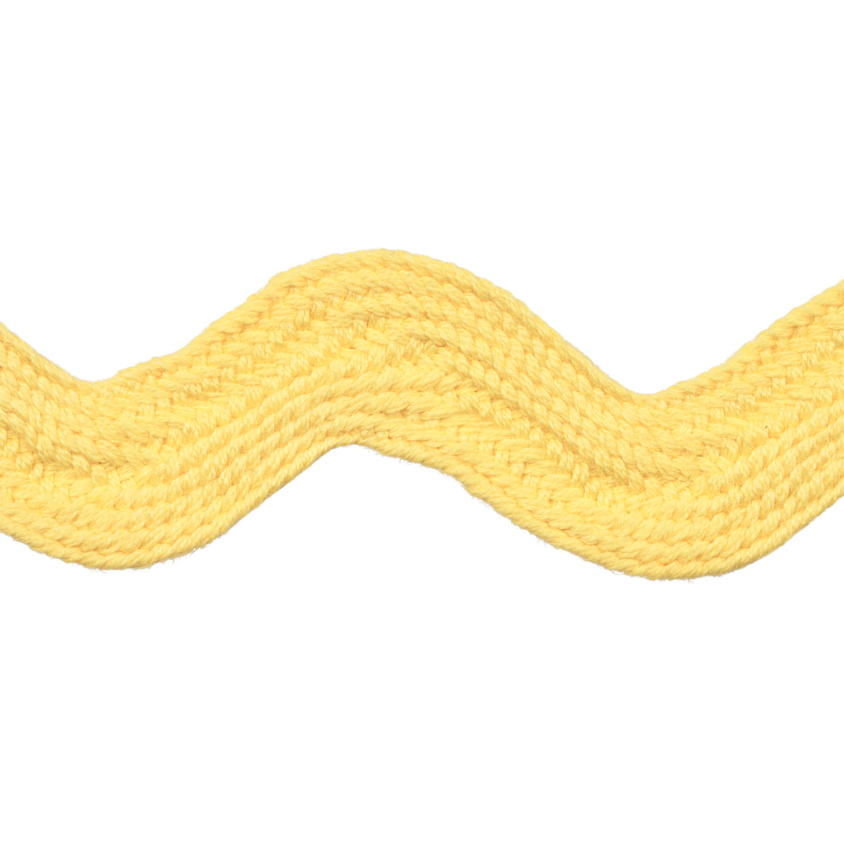 Schumacher Ric Rac Tape Large Yellow Trim Sample 82728