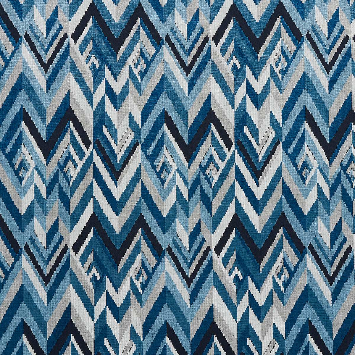 Schumacher Taylor Velvet Lapis Fabric 82740