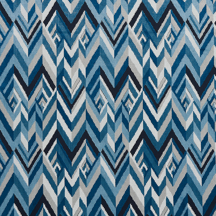 Schumacher Taylor Velvet Lapis Fabric 82740