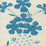 China Seas Peacock Floral Multi Turquoises Fabric Sample 8280-01