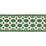 Schumacher Lattice Indoor/Outdoor Tape Green Trim 82822