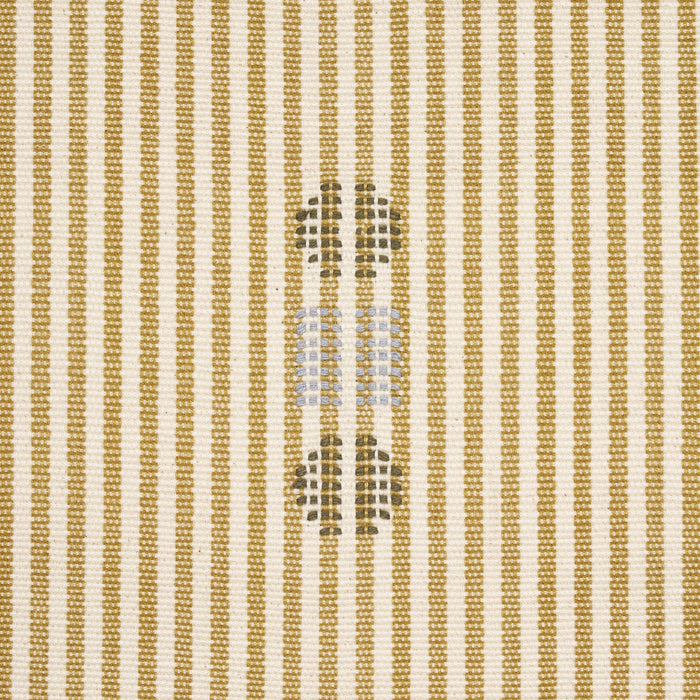 Schumacher Ribbon Wheat Fabric 82851