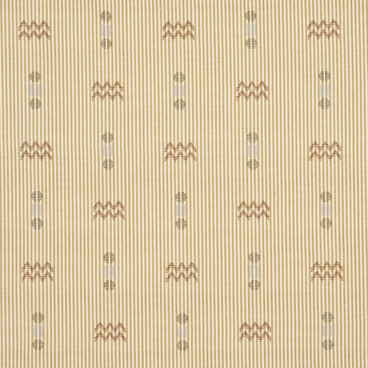 Schumacher Ribbon Wheat Fabric 82851