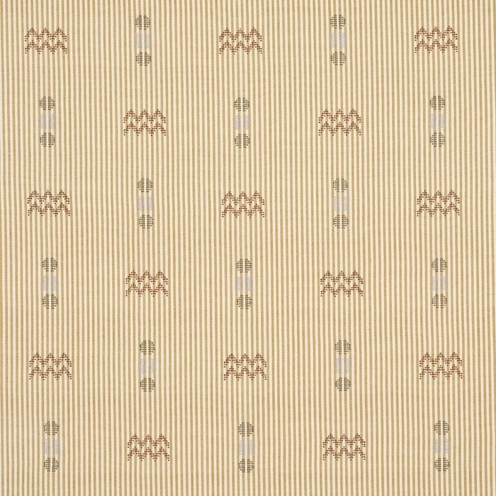 Schumacher Ribbon Wheat Fabric 82851