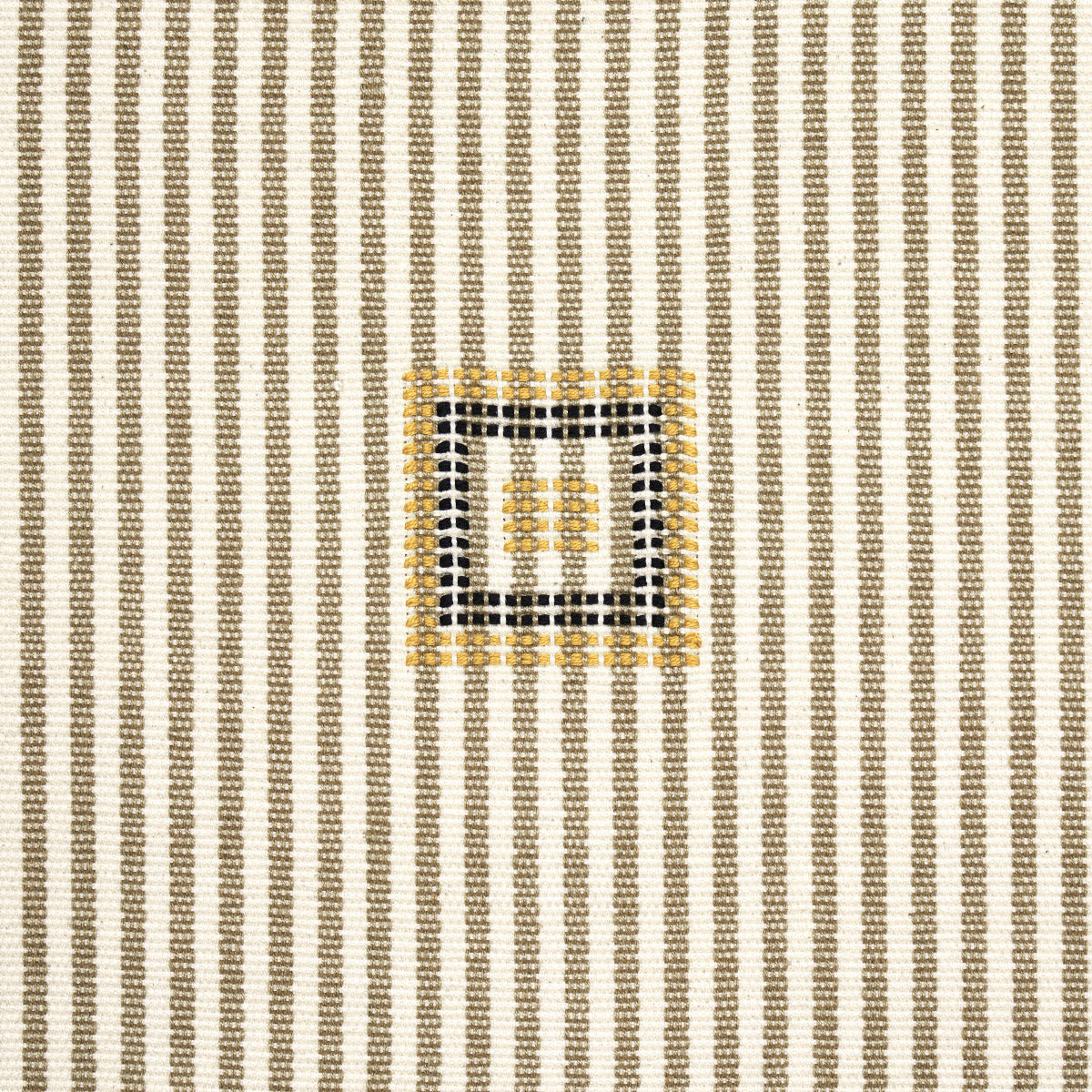 Schumacher Ribbon II Oregano Fabric 82860