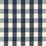 Schumacher Dutton Buffalo Check Navy Fabric Sample 82940