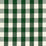 Schumacher Dutton Buffalo Check Emerald Fabric Sample 82941