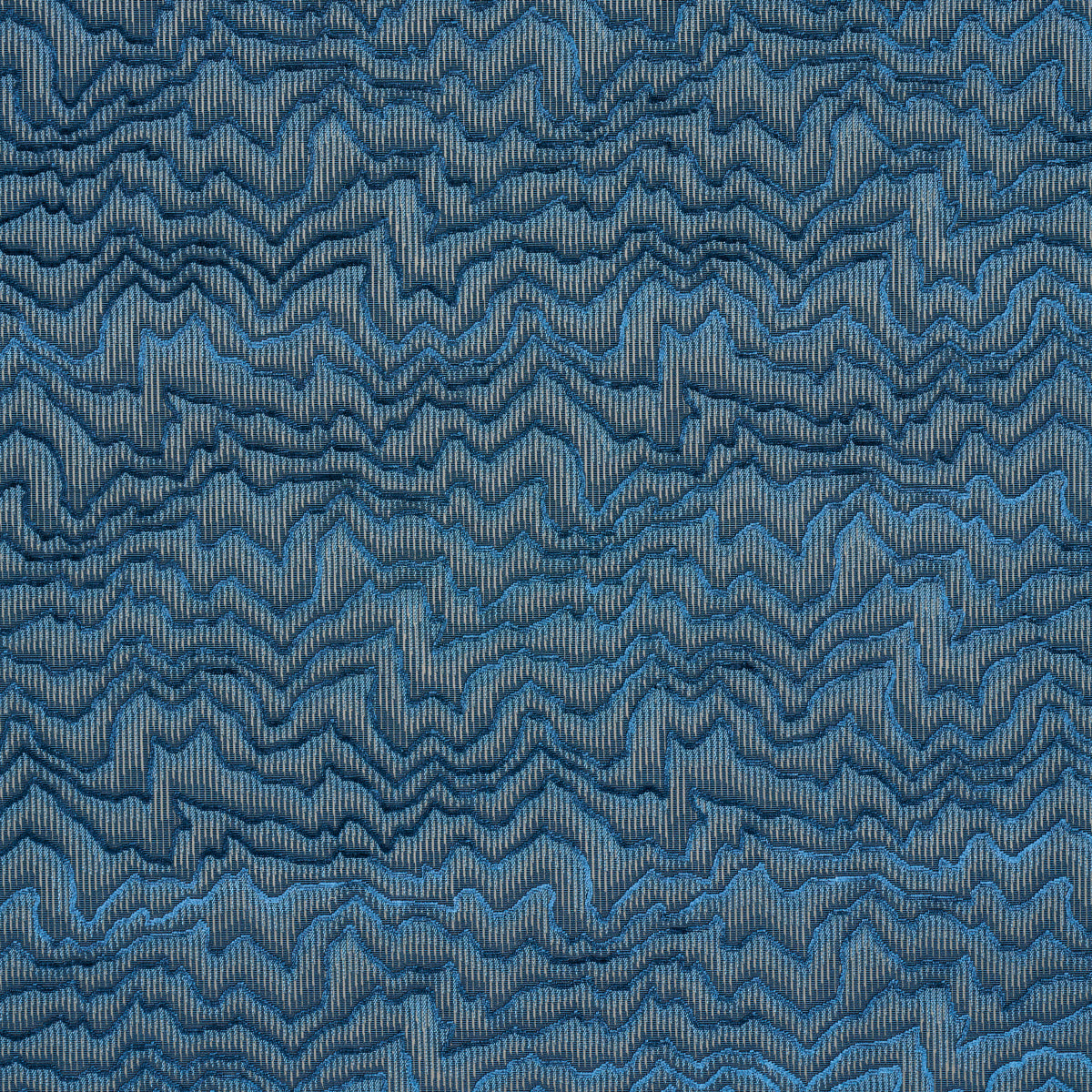 Schumacher Zambezi Velvet Slate Blue Fabric 83022