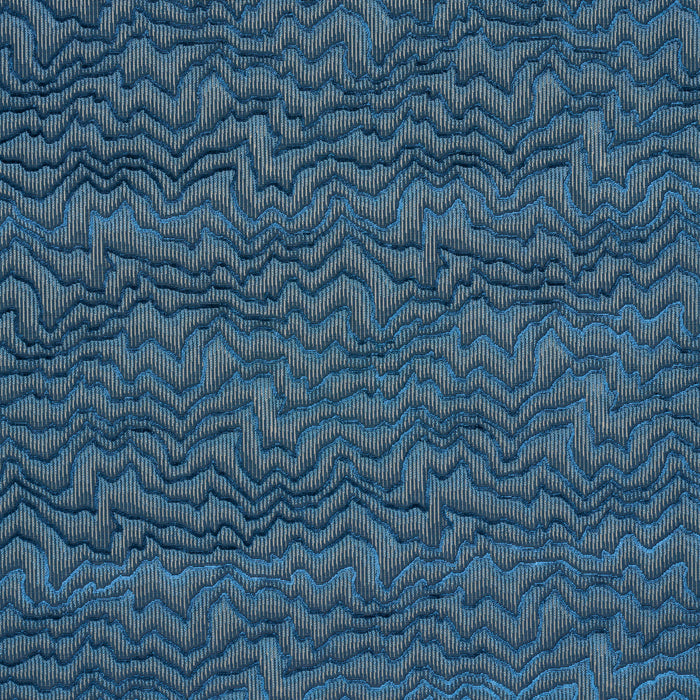 Schumacher Zambezi Velvet Slate Blue Fabric 83022