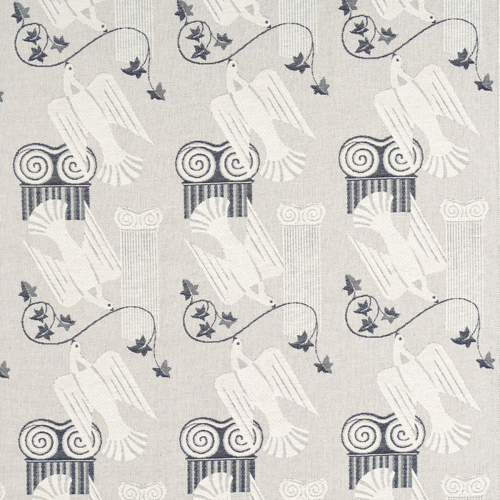 Schumacher Cyprus Limestone Fabric Sample 83110