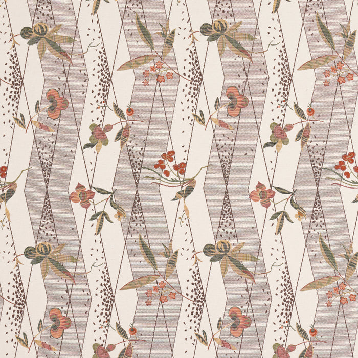 Schumacher Romola Floral Birch Fabric 83140