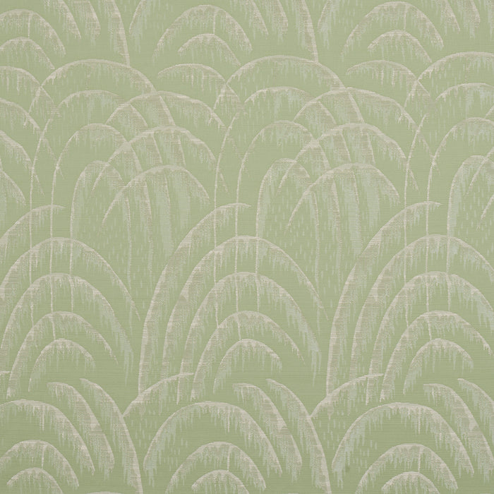 Schumacher Voussoir Moderne Celadon Fabric Sample 83161