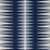 Schumacher Backgammon Cut Velvet Blue Fabric Sample 83200