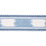 Schumacher Banyan Tape Narrow Sky Trim Sample 83241