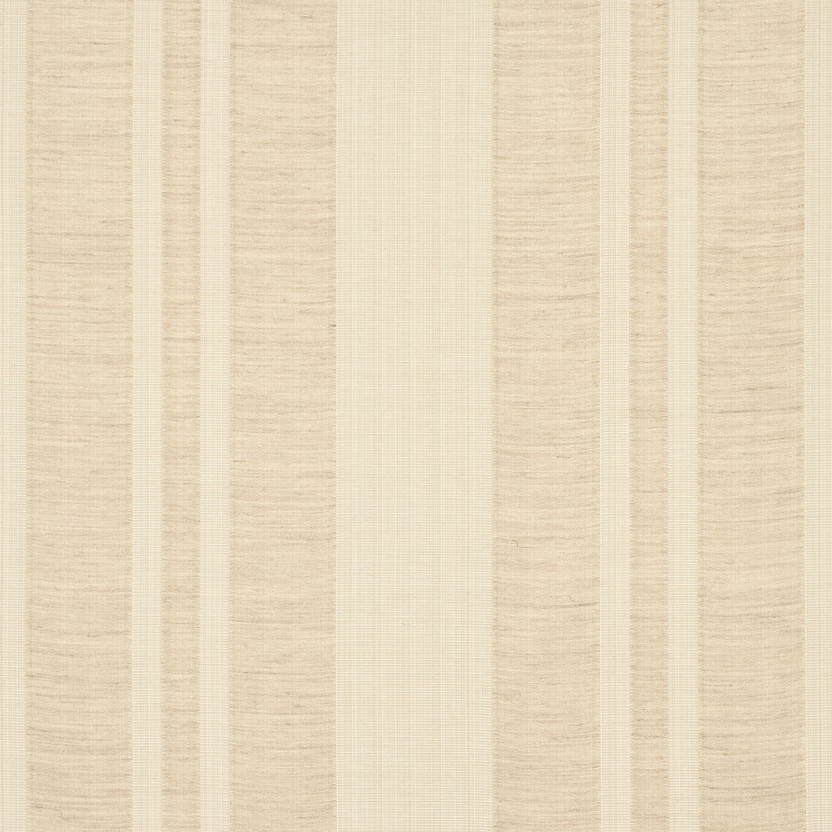 Schumacher Simon Wool Linen Stripe Natural Fabric 83261