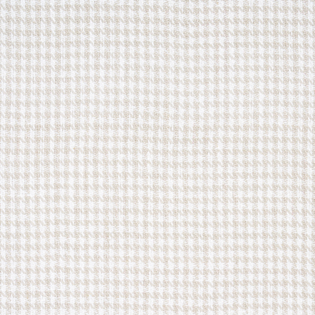 Schumacher Lotti Linen Houndstooth Grey Fabric 83340