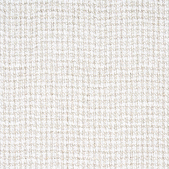 Schumacher Lotti Linen Houndstooth Grey Fabric 83340