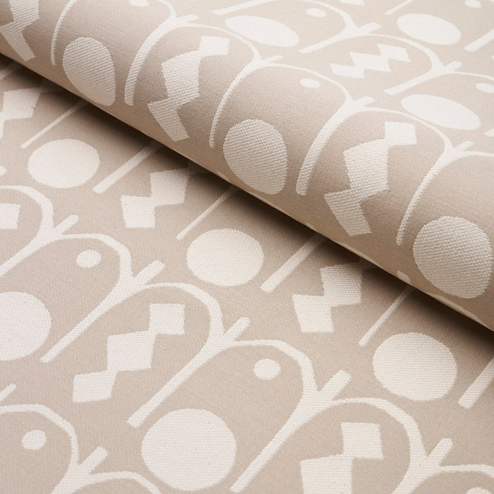 Schumacher Downtown Natural Fabric 83410