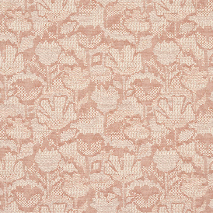 Schumacher Wild Flower Brick Fabric Sample 83452