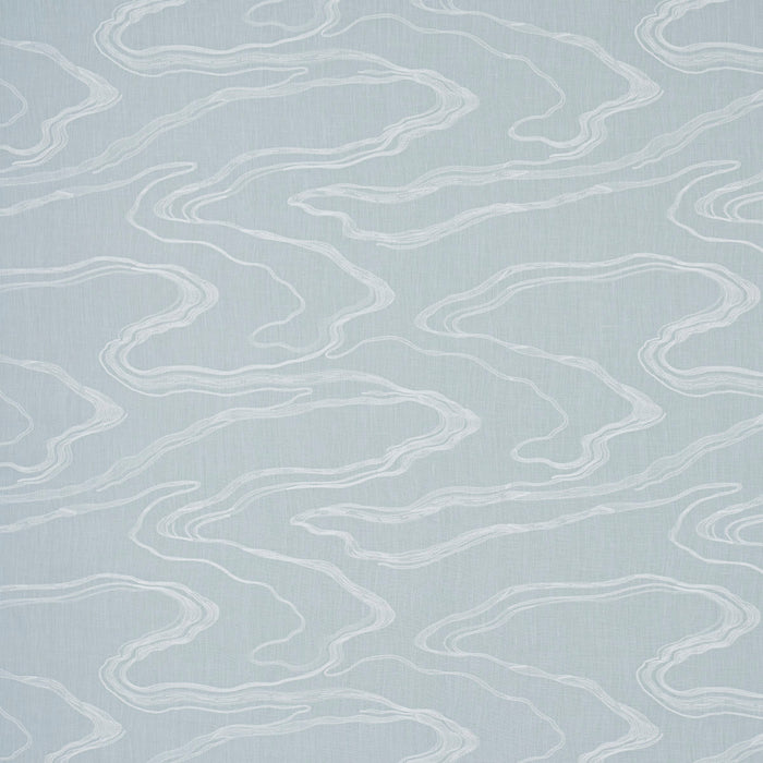 Schumacher Desert Wind Embroidery Arctic Fabric 83520