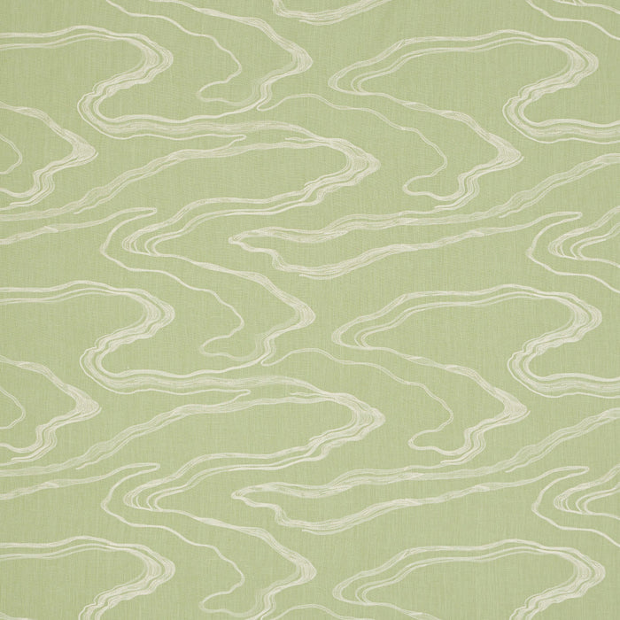 Schumacher Desert Wind Embroidery Fern Fabric 83521