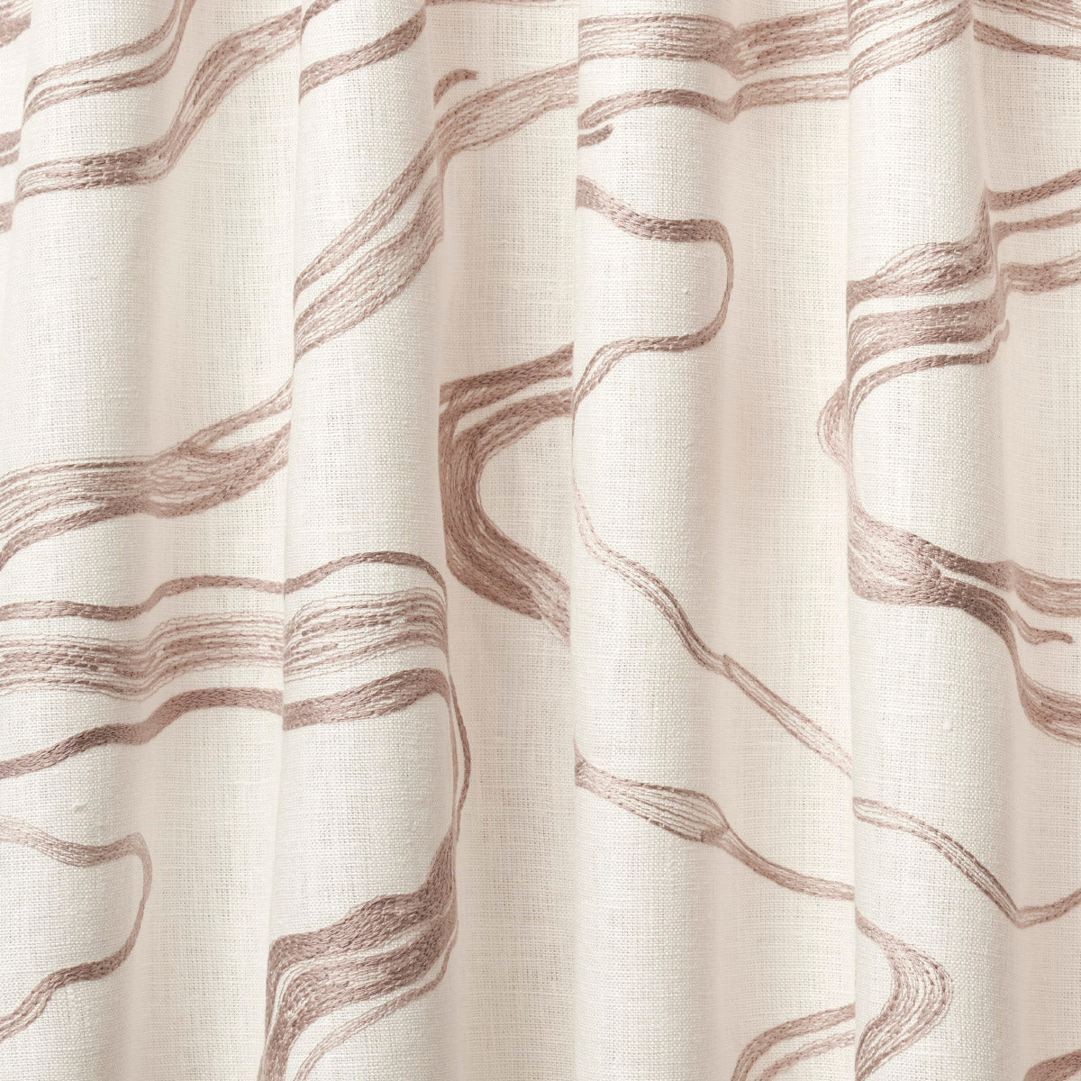 Schumacher Desert Wind Embroidery Sandstone Fabric 83522