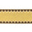 Schumacher Allure Metallic Tape Gold Trim 83562