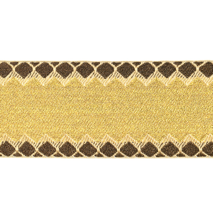 Schumacher Allure Metallic Tape Gold Trim 83562