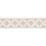 Schumacher Squared Away Trellis Tape Natural Trim Sample 83592