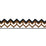 Schumacher Sparren Embroidered Tape Brown Trim 83611