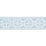 Schumacher Gazebo Trellis Tape Sky Trim Sample 83650