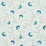 Schumacher Iyla Embroidery Mineral & Teal Fabric 83661