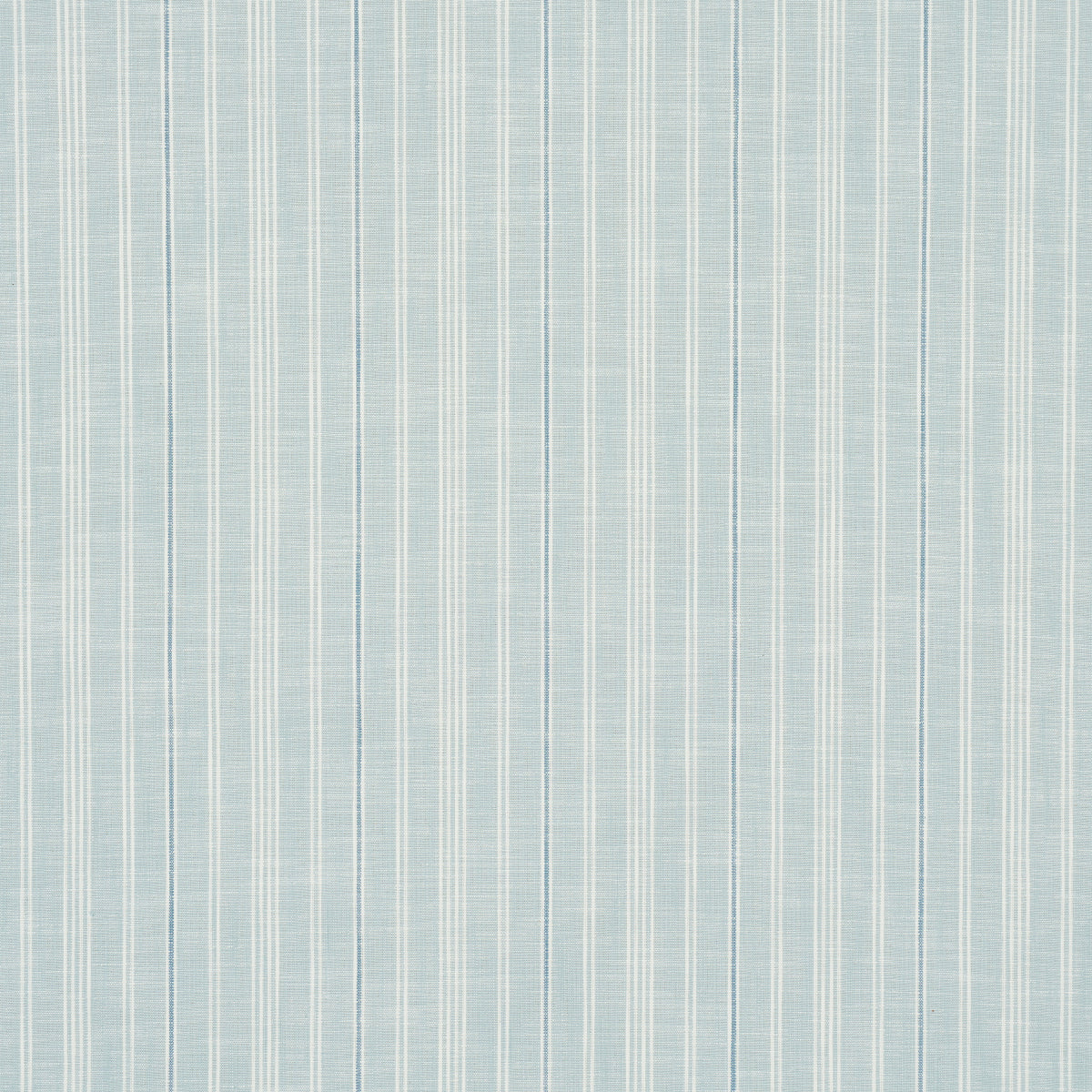 Schumacher Lucy Stripe China Blue Fabric 83712