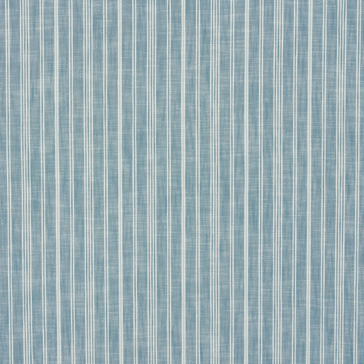 Schumacher Lucy Stripe Indigo Fabric 83713