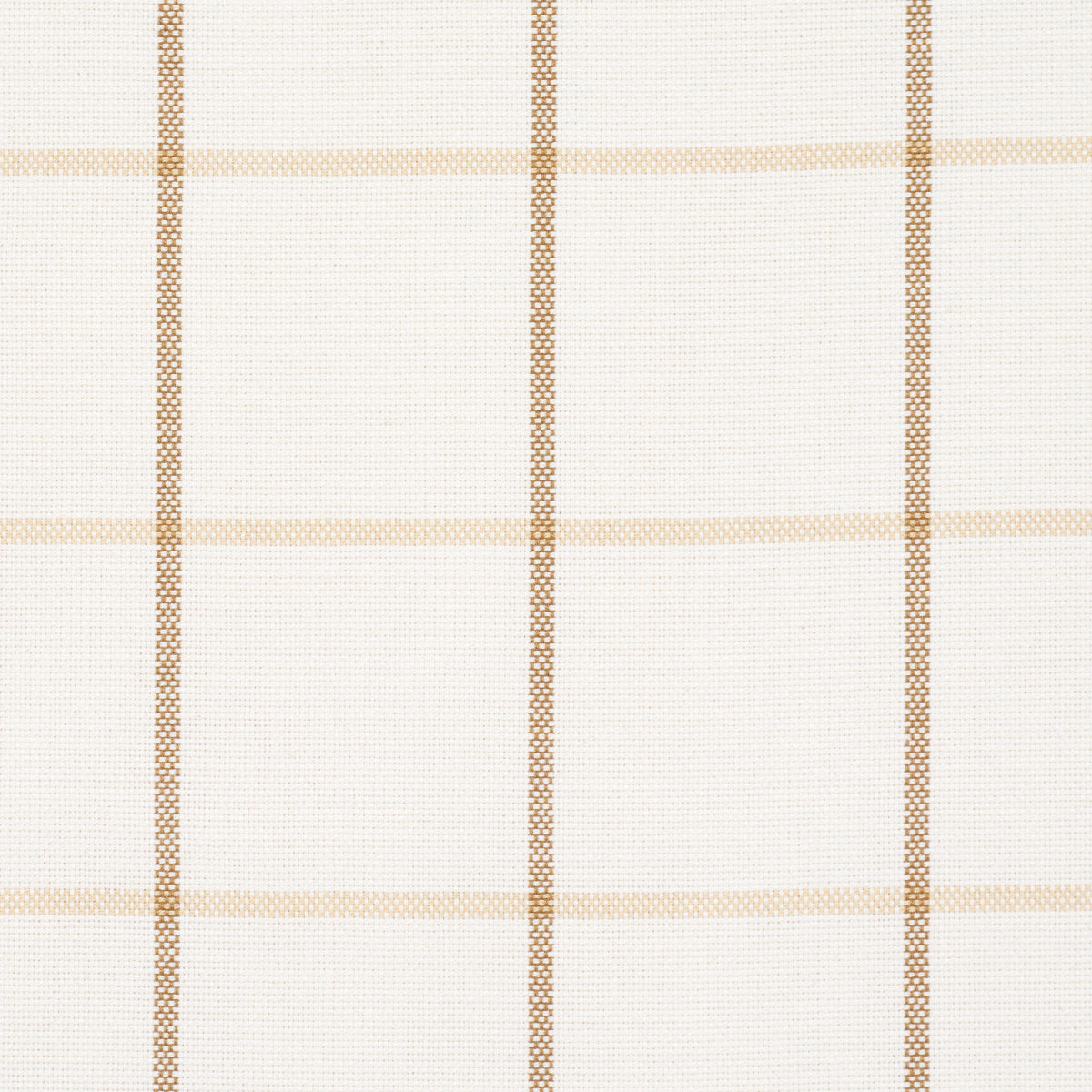 Schumacher Frannie Windowpane Neutral Fabric 83781