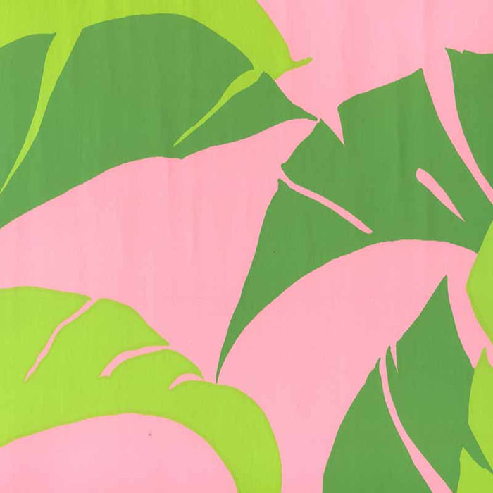 China Seas Amazon Pink Lime Green Wallpaper Sample 8380WP-05